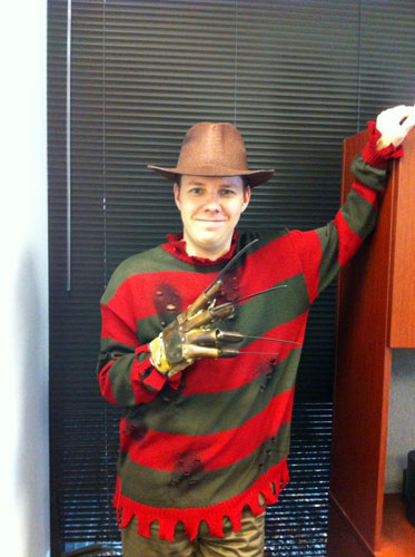 Pip Goes Freddy For Halloween