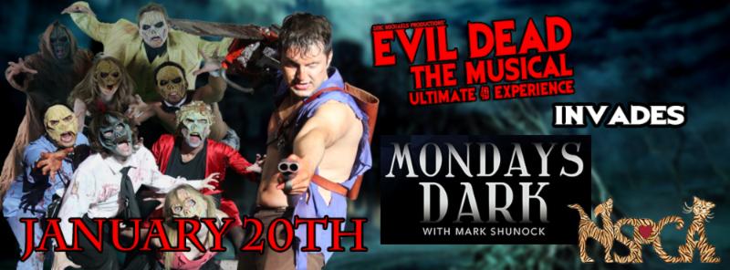 Evil Dead: The Musical To Perform At Mondays Dark
