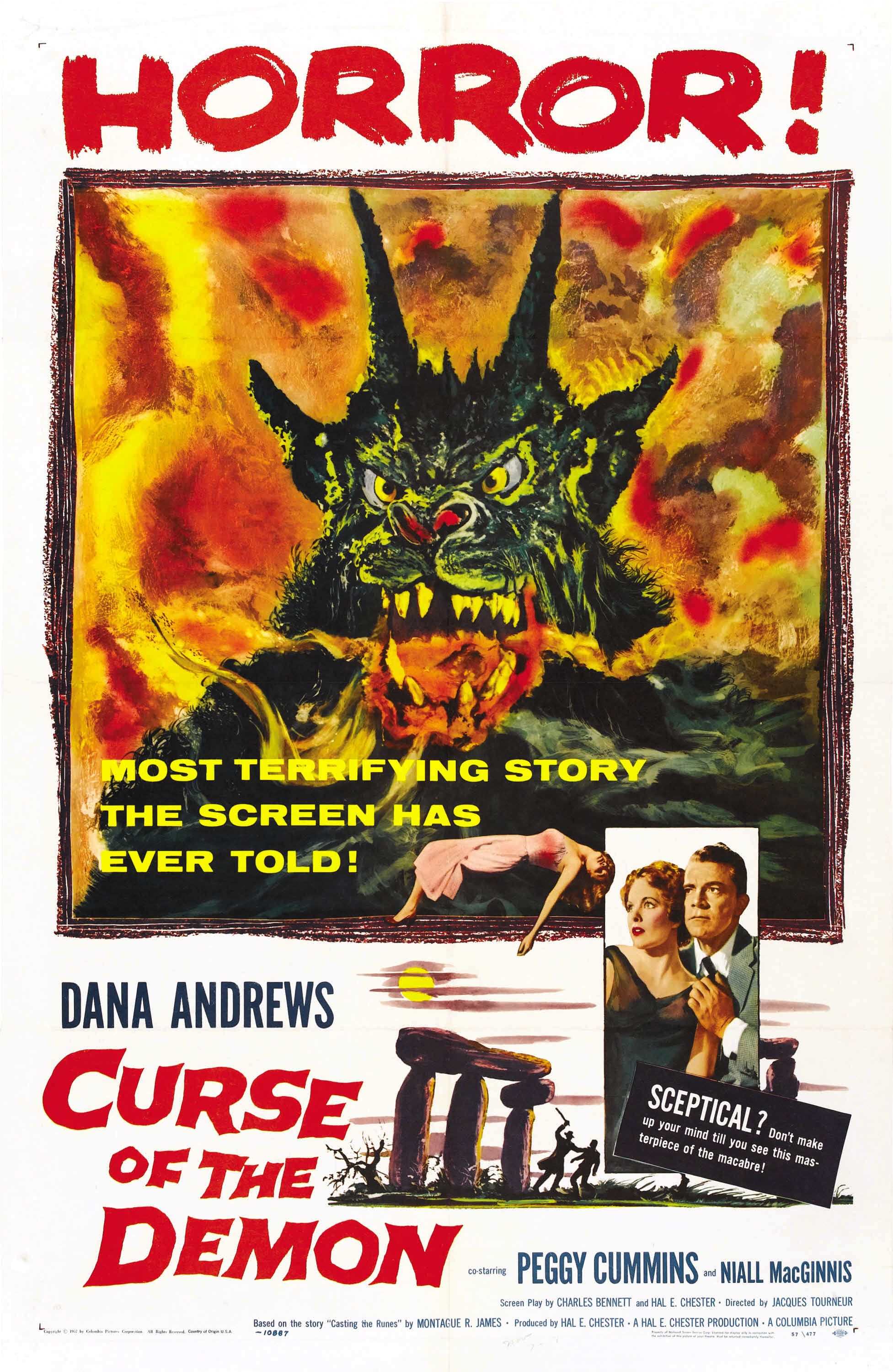 Curse of the Demon Poster