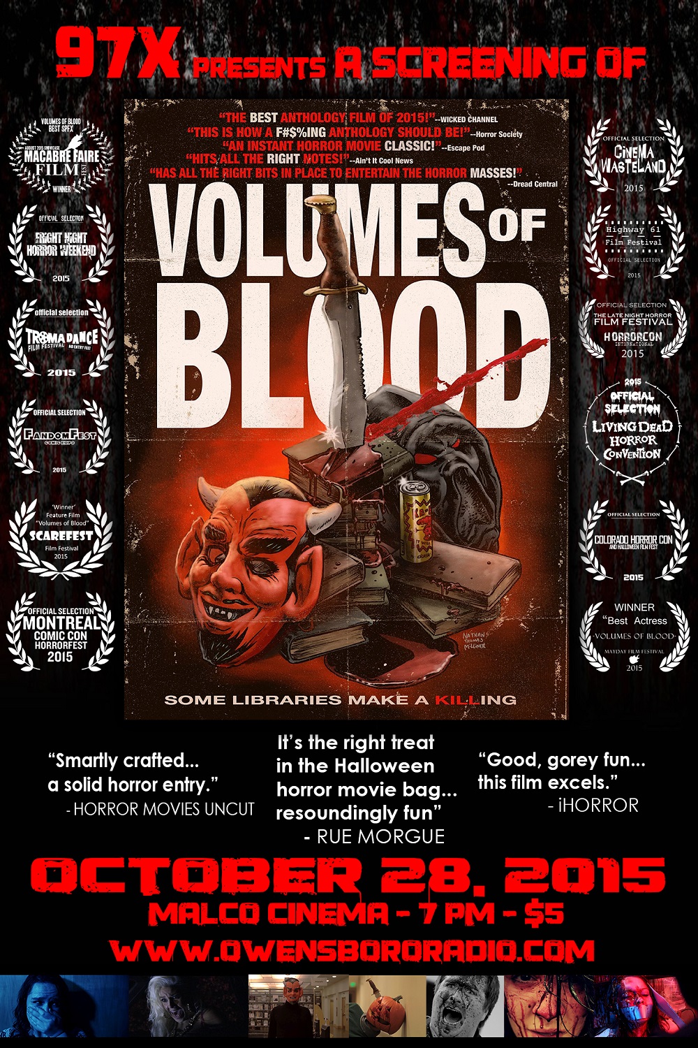 Volumes Of Blood New Trailer & Exclusive Clip