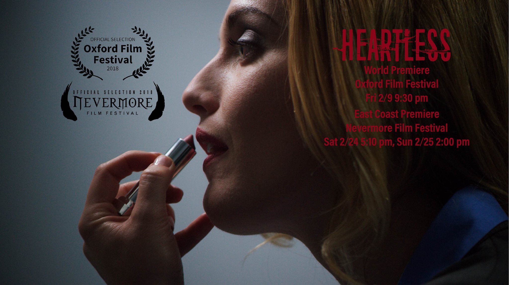 ‘Heartless’ Debuts at Nevermore Film Festival