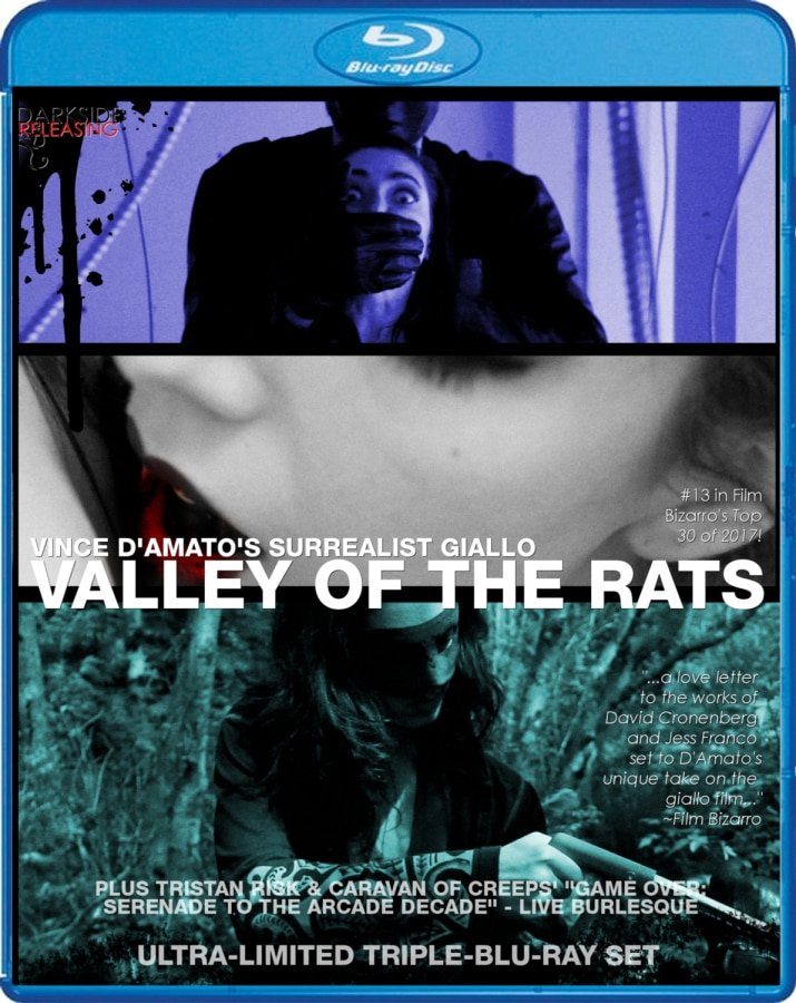 Valley of the Rats Limited Triple Blu-ray Cover Vince D'Amato