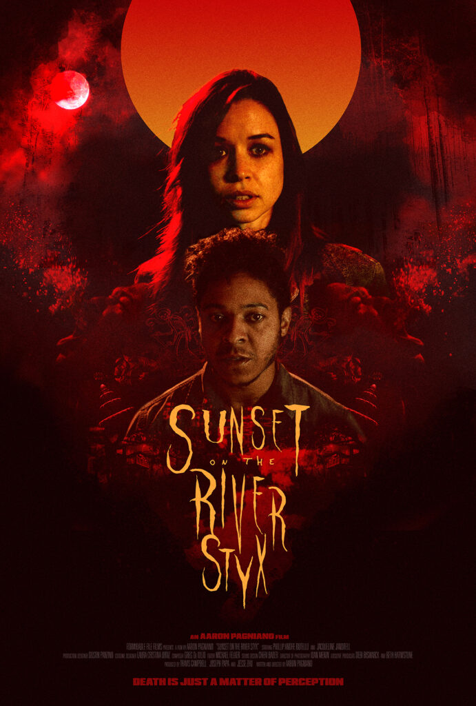 Sunset on the River Styx Poster