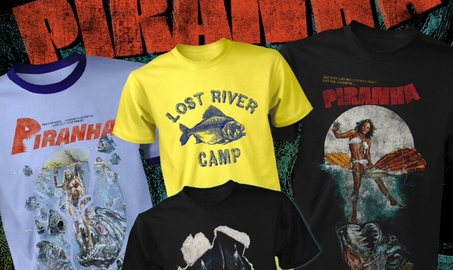 Horror Summer Apparel – PIRANHA, TWIN PEAKS and More