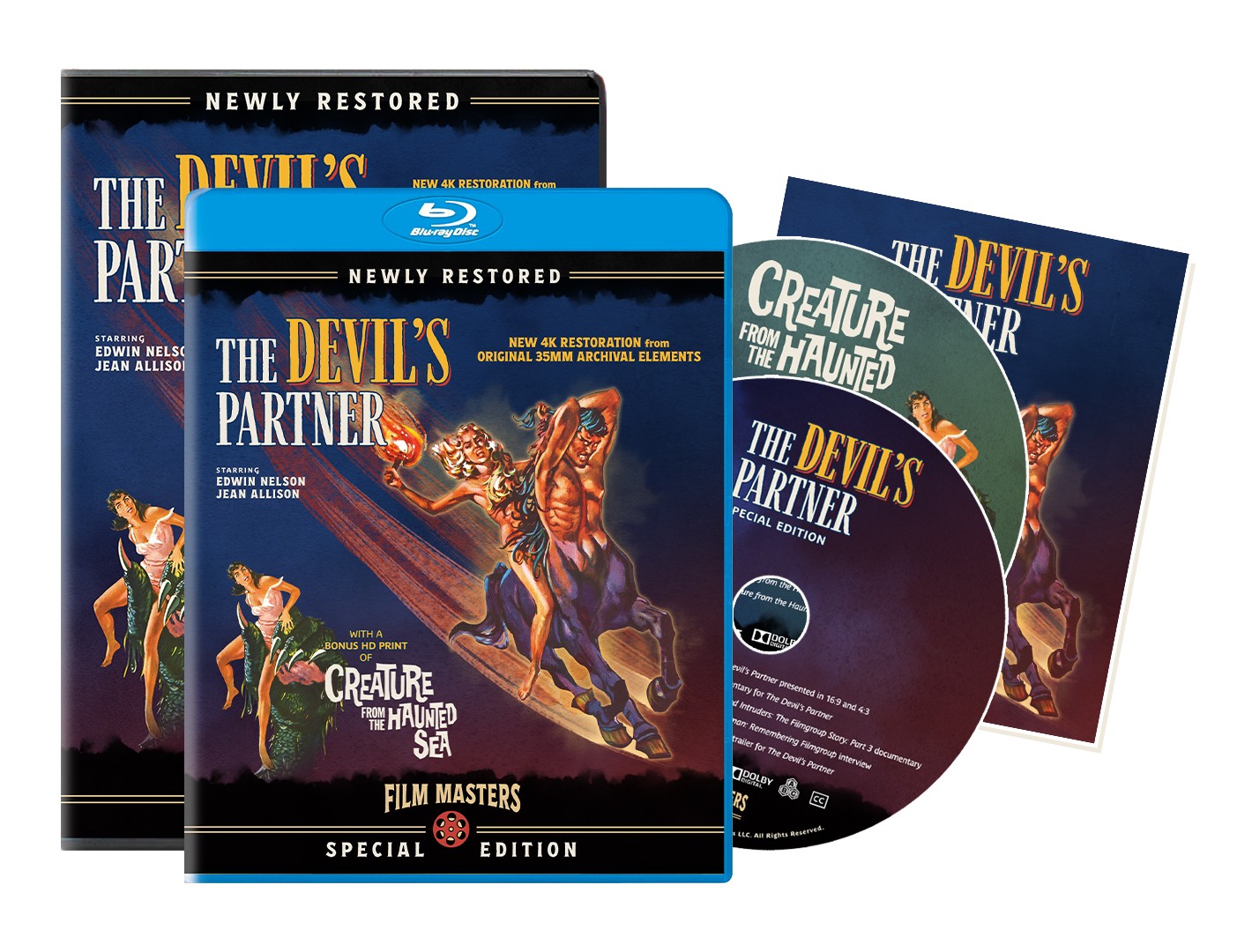 The Devil's Partner DISPLAY (Blu-ray & DVD)