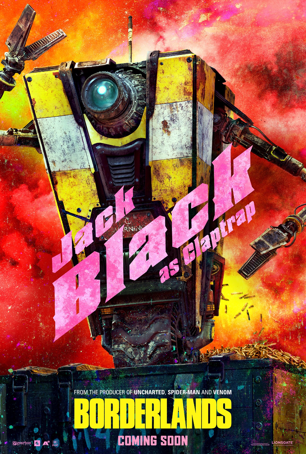 Borderlands Trailer Character Posters Scaretissue