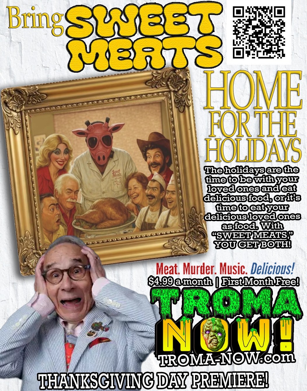 Sweet Meats - Troma Release Poster