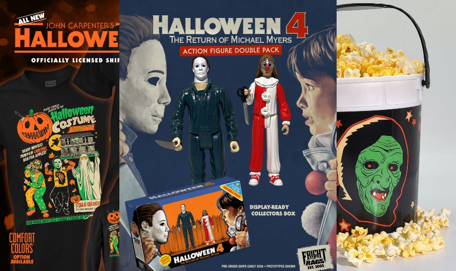 HALLOWEEN 4 Action Figures Available From Fright-Rags